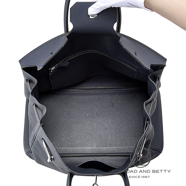 バーキン35 ブルーニュイ ネイビー[] Birkin35 Noir Blue Nuit Navy