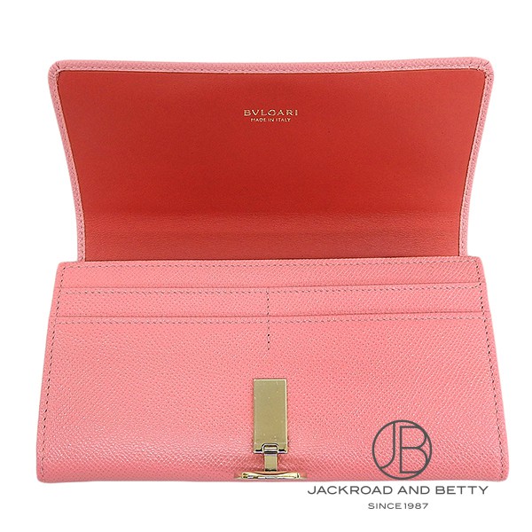 【未使用品】ブルガリ 財布 ピンク BVLGARI（ブルガリ） 282491 財布 三つ折り財布 ミディアムウォレット