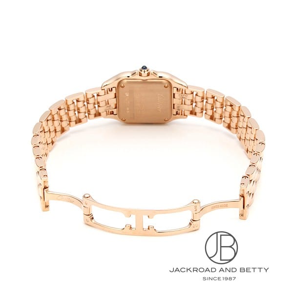 カルティエ　パンテールSM　PG　　1コマ　美品 カルティエ cartier ｜パンテールSM 1ロウ ｜クォーツ ・1990