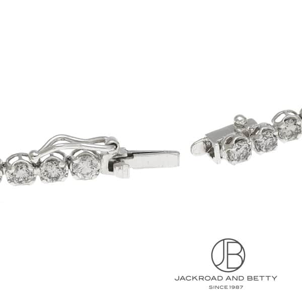 Pt850 天然ダイヤ　ダイヤモンド　3ct テニスブレス Relaxed Tennis Bracelet (~3ct) | ラボグロウンダイヤモンド