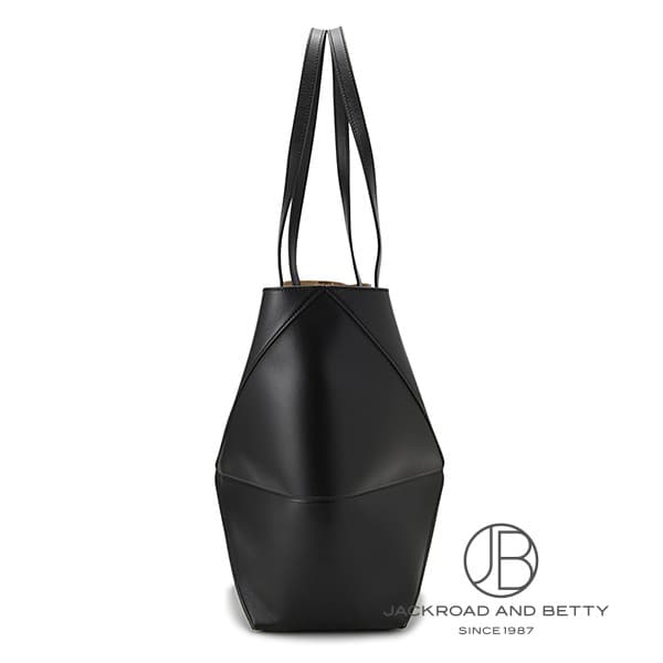 LOEWE パズル フォルド トート ブラック bag バッグ XL パズルフォルド トート XL（シャイニーカーフ） ブラック - LOEWE
