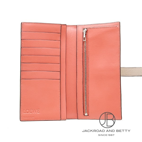 LOEWE バーティカル ウォレット ラージ ライトオーツ/ハニー バーティカル ラージ ウォレット ライトオーツ ハニー
