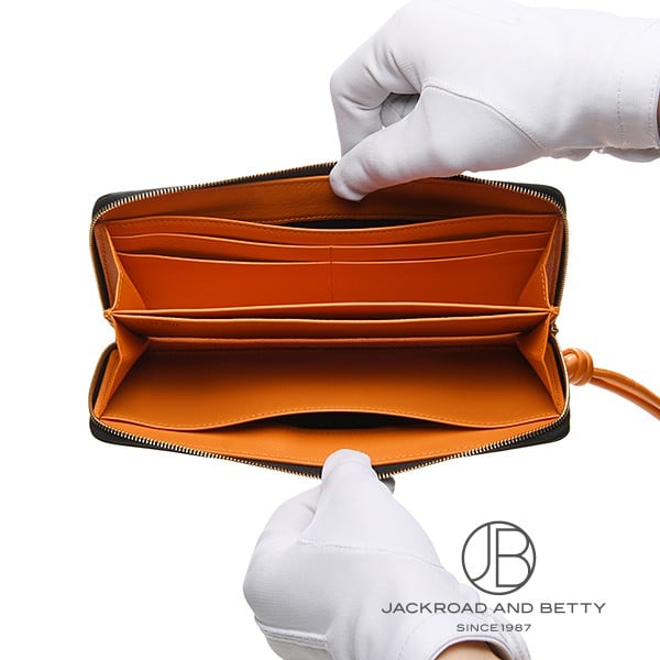 新品！ロエベ リネン ジップアラウンド ウォレット ストーン LOEWE/ロエベ通販 | ノット ジップアラウンド ウォレット(シャイニー