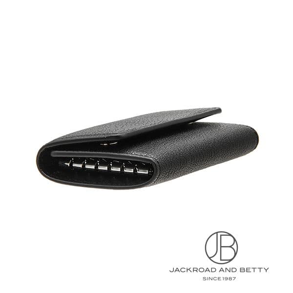 レザー キーリング ウォレット ブラック 黒[S55UA0026P4806T8013