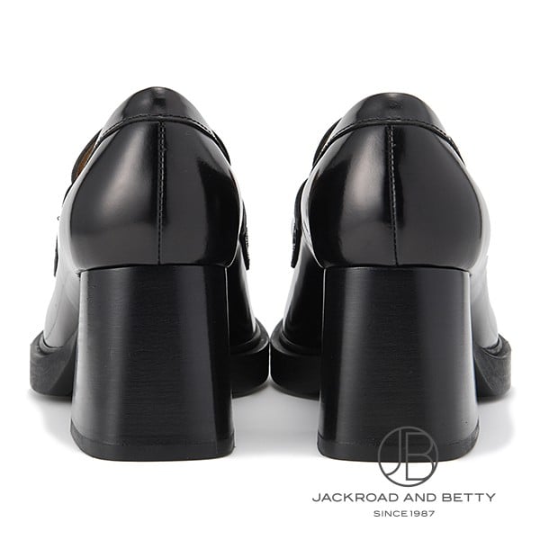 美品[Tod’s] トッズ　Gommaパンプス ゴンマ Tチェーン ディテール パンプス 36.5[XXW99K0IB30AKT