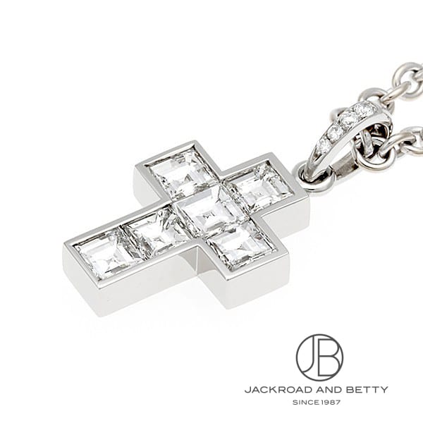 ダイヤ クロス ネックレス Diamond Cross Necklace カルティエ 中古 ジュエリー