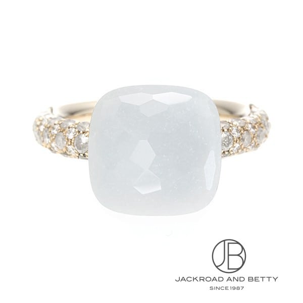ポメラート レディース リング アクセサリー Nudo Maxi Moonstone Diamond Ring DARK BROWN  MOONSTONE 通販