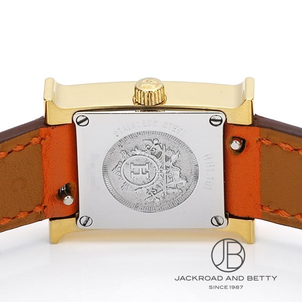 HERMES エルメス Hウォッチ ミニ 21mm ゴールド HH1.101 Hウォッチ ミニ 21mm[HH1.101] H Watch Mini | エルメス
