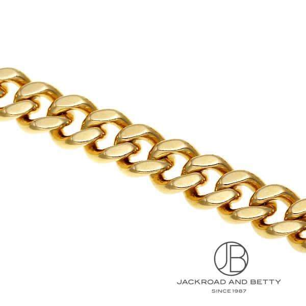 K18 2面 シングル 30.2g 18cm ブレスレット 造幣局刻印有り[] Chain