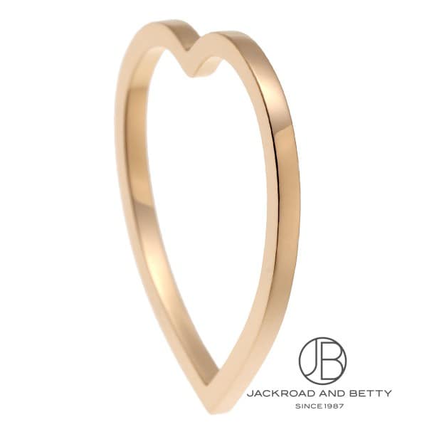 [韓国人気ジュエリー] nff Shield Heart Ring Elevated Red Heart Ring