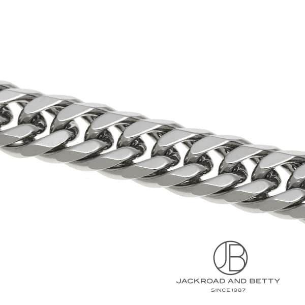 PT850 6面 ダブル 71.1g 50cm ネックレス 造幣局刻印有り[] Platinum