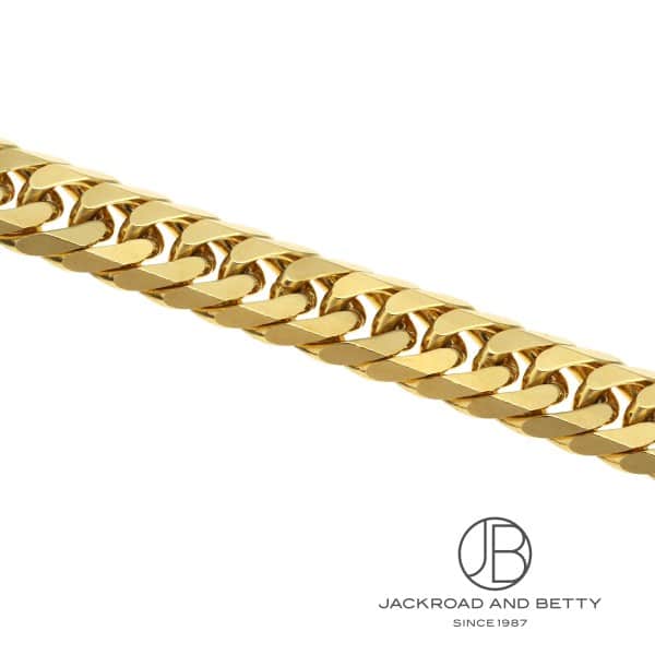 K18 6面 ダブル 28.0g 45cm ネックレス 造幣局刻印有り[] Chain