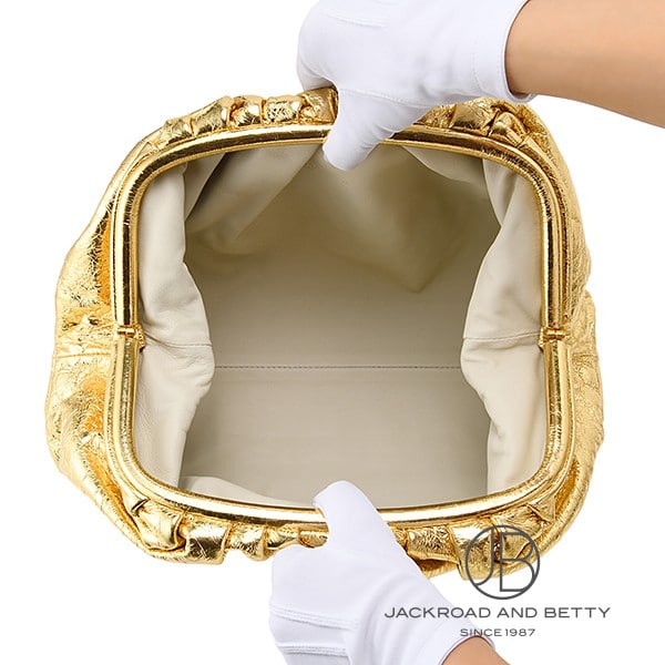 ポーチ クラッチ バッグ ゴールド[576227 VA441 8011] Pouch