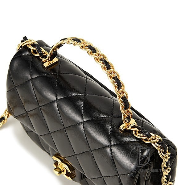 CHANEL】シャネル『スモール トップハンドル フラップ バッグ』AS4023 レディース 2WAYバッグ  1週間保証【中古】(4230050390011): バッグ | 高山質店 公式オンラインショップ