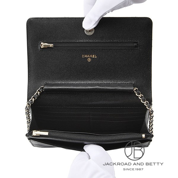 ラスト1点❤CHANEL❤チェーンウォレット ブラック 正規非売品 チェーンウォレット 長財布 ブラック 黒[AP4899 B22098 94305