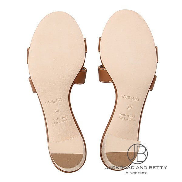 サンダル オアジス ゴールド ブラウン 36[H071002Z] Sandals