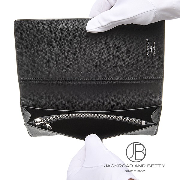 ポルトフォイユ・ブラザ ノワール ブラック 黒[M61697] Wallet Brazza