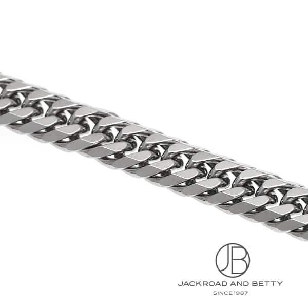PT850 6面 ダブル 20.8g 40cm ネックレス 造幣局刻印有り
