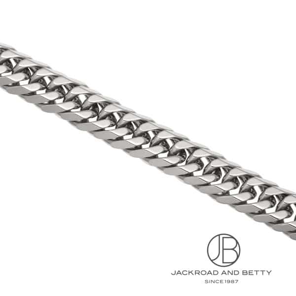 本日限定価格！Pt850 ♡ デザイン ダイヤリング 造幣局刻印あり ビンテージ PT850 6面 ダブル 30.8g 50cm ネックレス 造幣局刻印有り