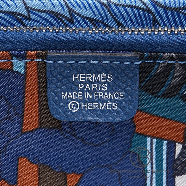 エルメス 長財布 アザップ ロング ディープブルー アザップ シルクイン ロング ディープブルー[] Azap Silkin