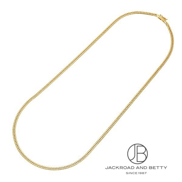 K18 6面 ダブル 22g 55cm ネックレス 造幣局刻印有り[] Chain