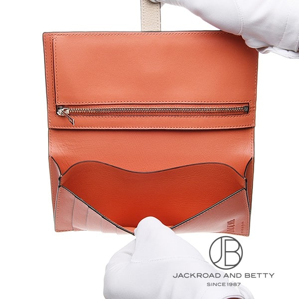 LOEWE バーティカル ウォレット ラージ ライトオーツ/ハニー バーティカル ラージ ウォレット ライトオーツ ハニー