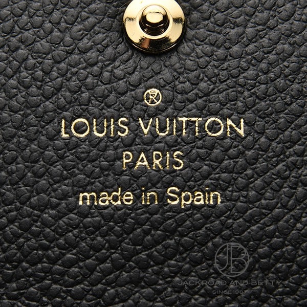 ポルトモネ・ロザリ ノワール ブラック 黒[M81455] Rosalie Coin Purse