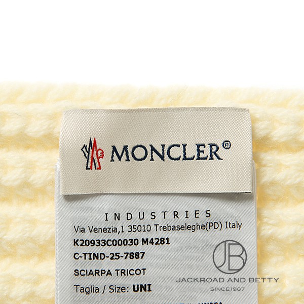 マフラー[K2093 3C00030] Muffler | モンクレール 新品 バッグ/財布/小物