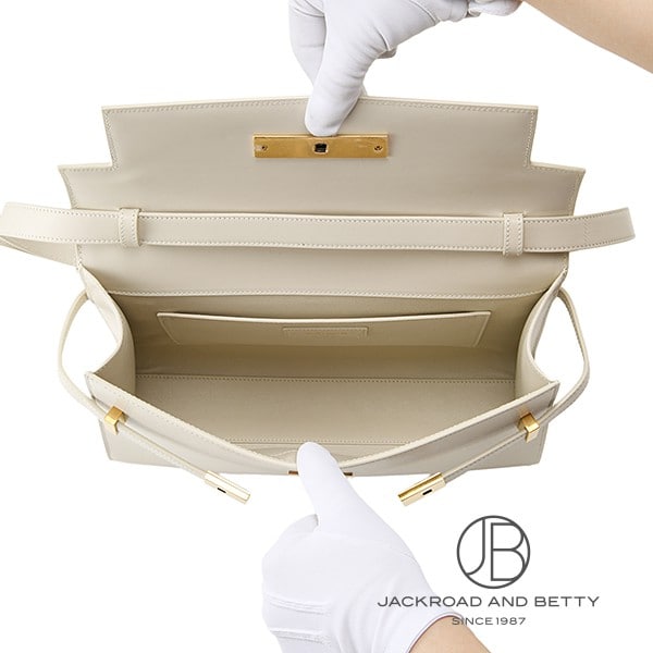 ボックス マンハッタン ショルダーバッグ ブランヴィンテージ ホワイト