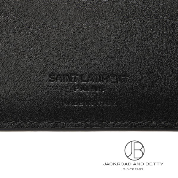 SAINT LAURENT ウォレット ブラック 黒[757143AACKL1000] SAINT