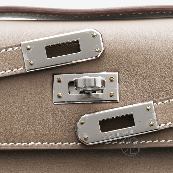 クラッチバッグ ケリー・ミニ エトゥープ ベージュ[H049417CK18