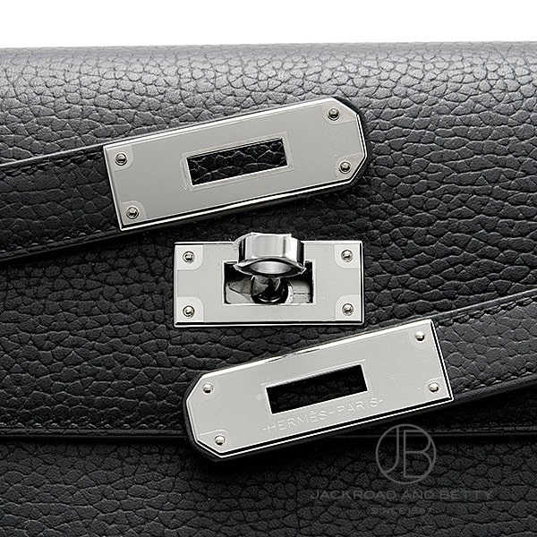【レア】HERMES エルメス ケリーデペッシュ38 黒 エルメスケリーデペッシュ 38ヴォー・エプソン ｜ GLINT ｜ 高級時計