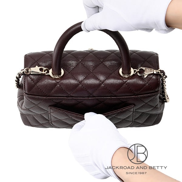 マトラッセ ココハンドル 24 トップハンドル フラップ バッグ