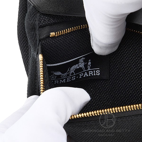 エルメス エールバッグジップ 20 ノワール ブラック 黒 H086430CCAA