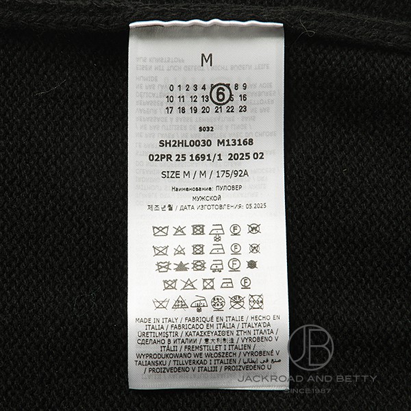 テープラベルジャンパー M[SH2HL0030M13168900S] Taped Label Jumper M