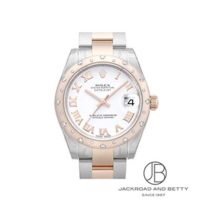 date just自動巻き時計 シルバー/ローズゴールド ロレックス ROLEX 新品｜レディース腕時計専門店 通販サイト