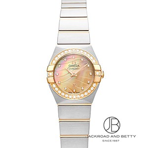 Omega Constellation Brush Qz Ss 24Mm Diamond Analog