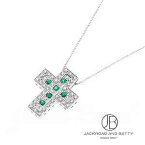 ベルエポック ダイヤ＆エメラルド ネックレス（S)[20039530