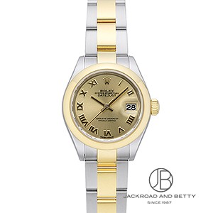 デイトジャスト　28mm シルバー×ゴールド ロレックス レディ デイトジャスト ウォッチ：オイスター