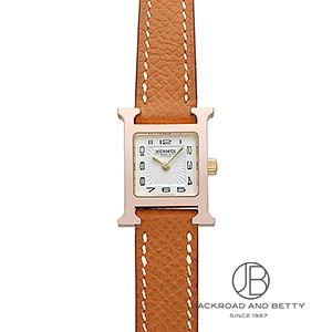 【じゅんぽ⭐︎】【新品ベルト】611 エルメス Hウォッチ ゴールド HERMES - 【新品ベルト】611 エルメス Hウォッチ ゴールド