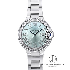 Cartier 青いラウンド型カフリンクス ケース付き