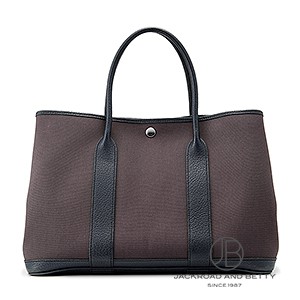 HERMES エルメス ガーデンパーティPM トートバッグ レザー