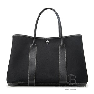 HERMES エルメス ガーデンパーティPM アマゾニア ダークブラウン