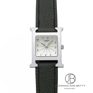 8月末まで値下げHERMESエルメス 正規新品 HウォッチPM G白文字盤 エルメス Hウォッチ PM レディース 白文字盤 シルバー金具 革