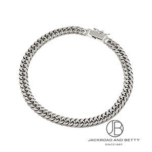 PT850 6面 ダブル 20g 18cm ブレスレット プラチナ 造幣局刻印