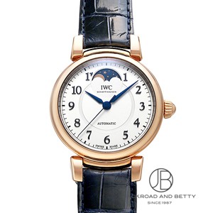 155 IWC 時計　レディース　手巻き　新品バンド　ヴィンテージウォッチ ダ・ヴィンチ オートマティック ムーンフェイズ36[IW459306] Da Vinci