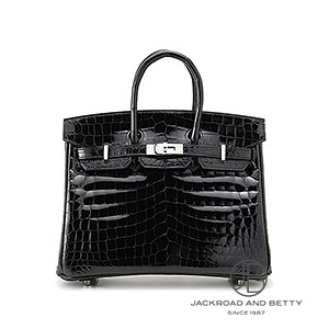 クロコダイルパーティーバック バーキン25 クロコダイル ニロティカスシャイン フューシャ