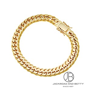 K18 6面 ダブル 51.2g 20cm ブレスレット 造幣局刻印有り