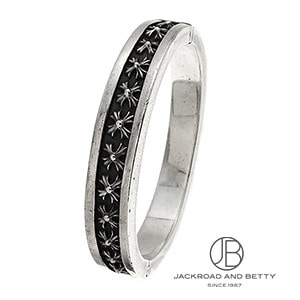 クロムハーツ ナローV CHプラス バングルブレスレット シルバー