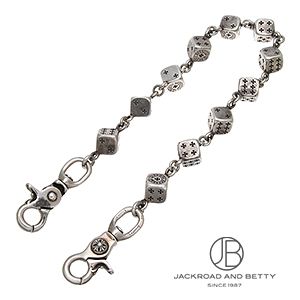 クロムハーツ ダイスウオレットチェーン 11ダイス ダブルクリップ